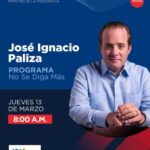 @JosePaliza te invita a sintonizar este jueves su entrevista por Top Latina 101.7FM a partir de las 8am