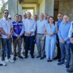 El ministro, Andrés Bautista García, realizó una visita de supervisión en las instalaciones del Politécnico Arquides Calderón en Moca, provincia Espaillat, junto al Ing. Roberto Herrera, director de infraestructura del @EducacionRDo