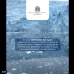 @MirexRD se une a la @ONU por el dia Mundial del Agua bajo el lema este año “Conservación de los Glaciares”