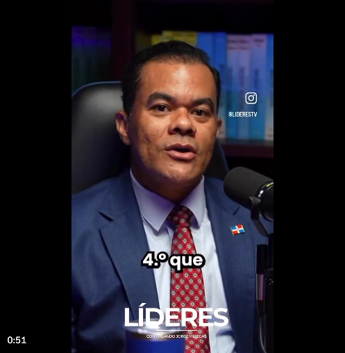 Entrevista a @EliasBaezD en LideresTV con @OrlandoJorgeV 23 de marzo de 2025