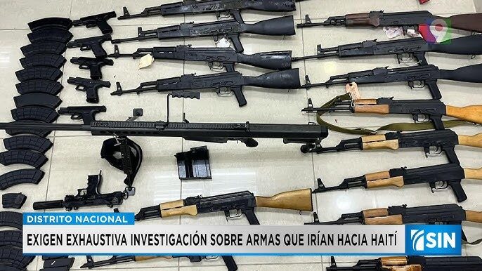 Sectores Exigen investigación sobre armas que irían hacia Haití