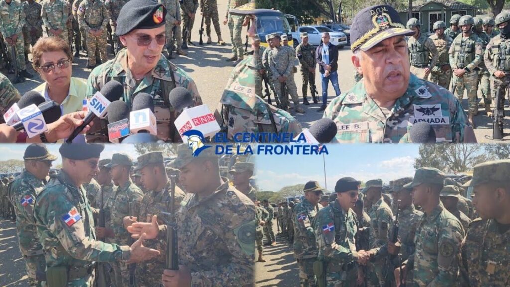 Comandante General y Director de Migración RD Coordinan acciones contra tráfico ilícito en la frontera de RD | Reafirman lucha contra tráfico ilegal de indocumentados