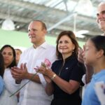 @RaquelPenaVice inaugura nuevo centro educativo en Santiago para más de 700 estudiantes