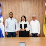 @RicardoDLSanto3 Junto al rector del @ITLARD, Rafael Feliz, y la rectora de la Universidad Uteco , trabajamos en un proyecto conjunto que permitirá llevar nuevas carreras ligadas a la tecnología