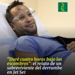 Desde su cama en el hospital Ney Arias Lora, donde se recupera, dice que nació de nuevo “el 7 de abril”