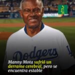 Manny Mota sufrió un derrame cerebral pero se encuentra estable