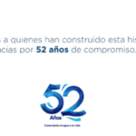 52 años impulsando el desarrollo con cada gota. Más de cinco décadas de trabajo continuo, llevando soluciones hídricas que transforman vidas en el Gran Santo Domingo