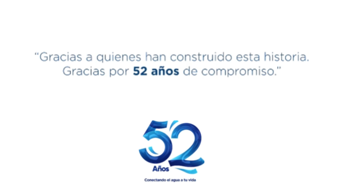 52 años impulsando el desarrollo con cada gota. Más de cinco décadas de trabajo continuo, llevando soluciones hídricas que transforman vidas en el Gran Santo Domingo