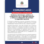 @MIREXRD COMUNICADO: Gobierno dominicano reafirma su compromiso con la dignidad humana y reitera su obligación de proteger la seguridad nacional