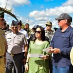 @FarideRaful En el día de hoy realizamos un descenso a Mata Mosquitos, junto al Ministro de Defensa y los directores de Migración y de la Policía Nacional