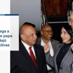@LuisAbinader a su llegada a Roma para participar en la misa funeral de su santidad el papa Francisco, consideró que este siempre mandó su mensaje y que dejó muchas huellas positivas en el mundo con su prudencia de vida