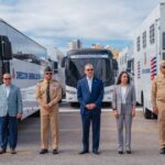 @JosePaliza hoy entregamos 30 camiones y 8 autobuses a Migración