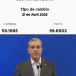 “Profetas de desastres y tragedias”, así llama Luis Abinader a la oposición.El dólar está por debajo de los 60×1