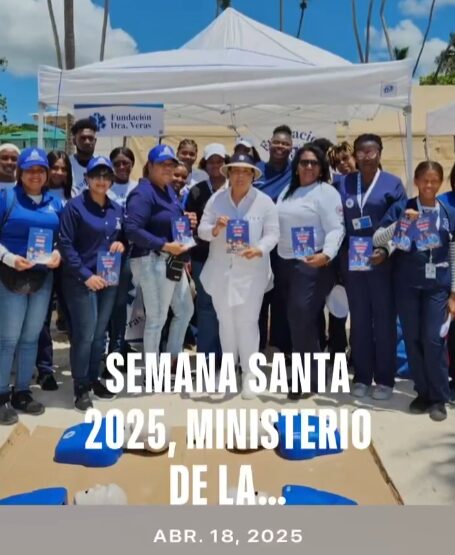 @Daris_Sanchez Jornada Semana Santa 2025, playa Boca Chica @MMujerRD#SemanaSanta2025