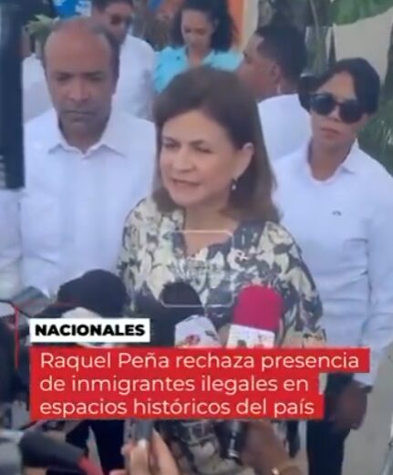 @RaquelPenaVice Rechaza presencia de inmigrantes ilegales en lugares históricos