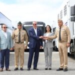 Presidente @LuisAbinader refuerza operativos migratorios con entrega de vehículos