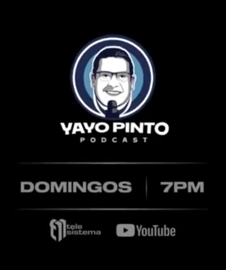 Entrevista a @JuanRobertoMusa este próximo domingo a las 7:00 P.M