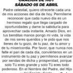 @LaOracionDeHoy Sábado 5 de abril de 2025