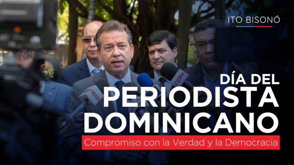@ItoBisono Hoy, en el Día del Periodista Dominicano, quiero enviar un abrazo sincero a todos esos profesionales que, con compromiso, ética y valentía, nos mantienen informados cada día