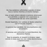 @SuperateRDO Desde Supérate, extendemos nuestras condolencias a quienes han perdido a seres queridos y nuestra solidaridad a quienes enfrentan momentos de incertidumbre