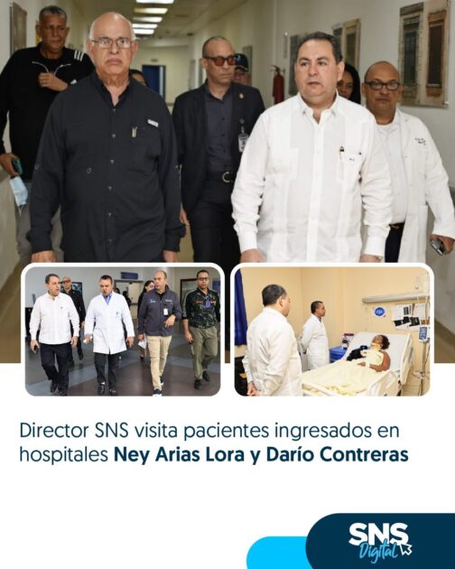 @DrMarioLama @SNSRDO Durante el recorrido en el Ney Arias, Germán Jorge Peña, uno de los afectados por el derrumbe de Jet Set, agradeció las atenciones recibas en el centro de salud