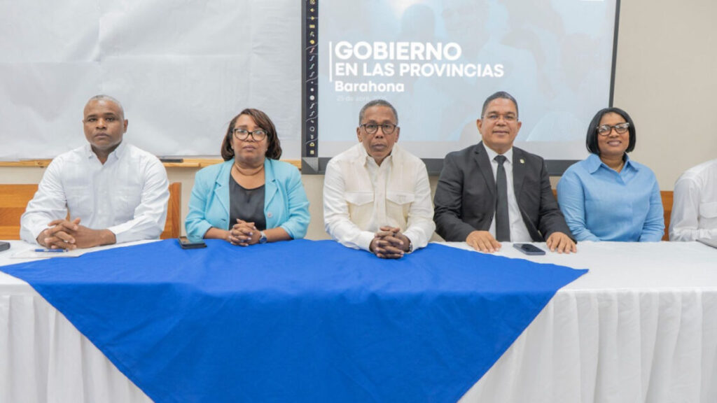 En programa “El Gobierno en las Provincias” destacan avances de la educación en Barahona