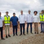 Para concluir su recorrido por la zona fronteriza,@LuisAbinader conoció los avances en la construcción del hotel Iberostar Cabo Rojo, que albergará 580 habitaciones