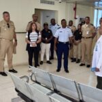 Lee Ballester supervisa hospitales reiterando el respeto a la vida y trato humanitario