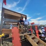 @DefensaCivilRD En fotos la visita de nuestro director ejecutivo,@JuanSalasRD a Salinas, Baní