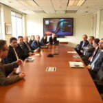 @BancoCentralRD Gobernador Valdez Albizu participa en las reuniones de primavera del FMI y del GBM