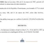 Decretos 194-25 emitido por el Presidente @LuisAbinader @PRM_Oficial