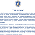 Comunicado @PRM_Oficial 21 abril de 2025