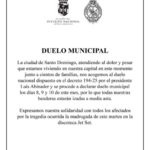 @CarolinaMejiaG @AlcaldiaDN nos acogemos al duelo nacional dispuesto en decreto 194-25 @LuisAbinader