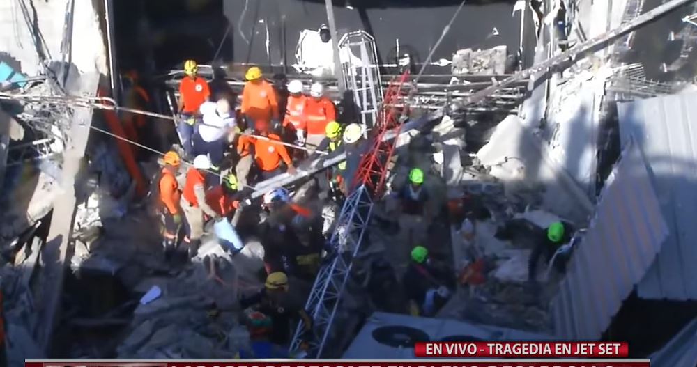 #ENVIVO | Tragedia en el Jet Set: @cdn37, RNN, @SIN24Horas,@ListinDiario, @RDSomosPueblo, El Despertador