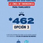 @SuperateRDO: Sigue habilitada la línea de información *462, para orientación sobre personas trasladadas a centros de salud.