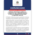 COMUNIDADO|@MIREXRD Cancilleria de la SOBERANA REPUBLICADOMINICANA 24 Abril 2025