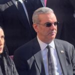 Presidente @LuisAbinader y primera dama asisten al funeral del Papa Francisco