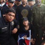 Concentración patriótica en las inmediaciones del Altar De La Patria