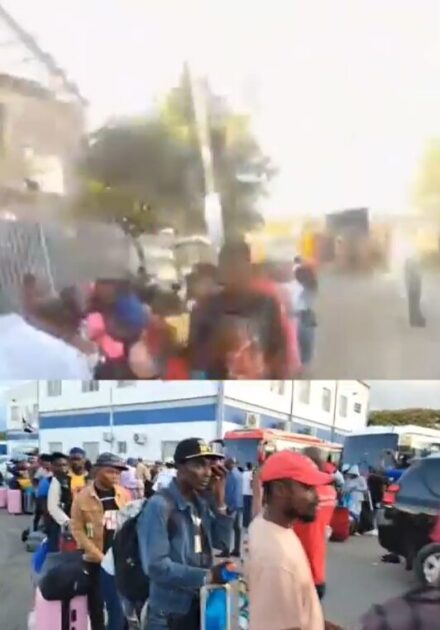 Más de 15 autobuses trasladan haitianos que regresan voluntariamente a Haití
