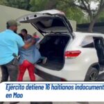 @EjercitoRD detiene 16 haitianos indocumentados en Mao