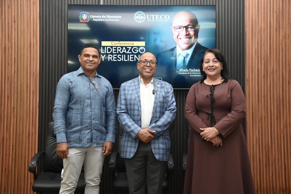 @DiputadosRD @PachecoAlfredoO realizó una Conferencia titulada “Liderazgo y Resiliencia”, en la Universidad Tecnológica del Cibao Oriental (UTECO), en Cotuí