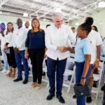 @EducacionRDO Arlenis Mateo, del nivel Primario, habló en representación de la comunidad estudiantil; se comprometió junto a sus compañeros a cuidar y proteger su nuevo centro educativo