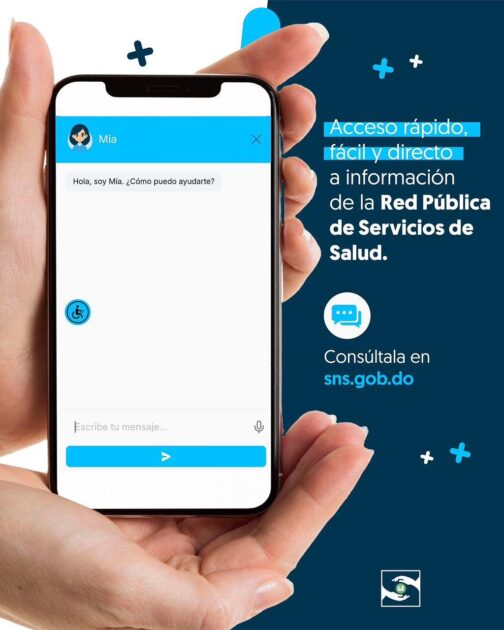 @SNSRDO “Mía: Tu asistente del SNS para información rápida y segura”