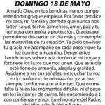 @LaOraciónDeHoy 18 de mayo de 2025