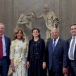@RaquelPenaVice visitó la histórica Basílica de San Giovanni Battista dei Fiorentini, en Roma