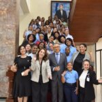 @DiputadosRD Delegación estudiantes de Samaná y estudiantes del programa 14/24 acompañados por diputado Cecilio García en #DiputadosPorUnDia