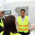 Ministros Carlos Bonilla y Kelvin Cruz supervisan remodelación del Centro Olímpico Juan Pablo Duarte
