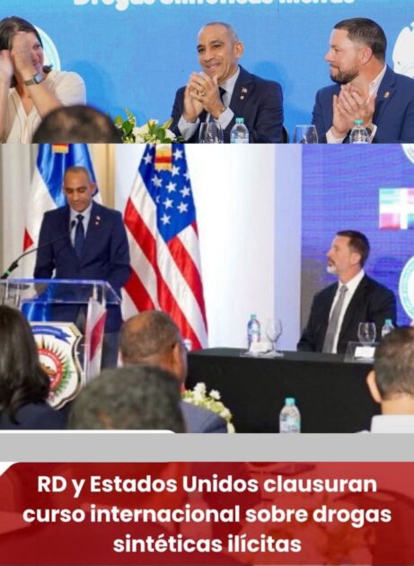 @G_GomezJ RD y Estadios Unidos clausuran curso internacional sobre drogas sintéticas ilícitas