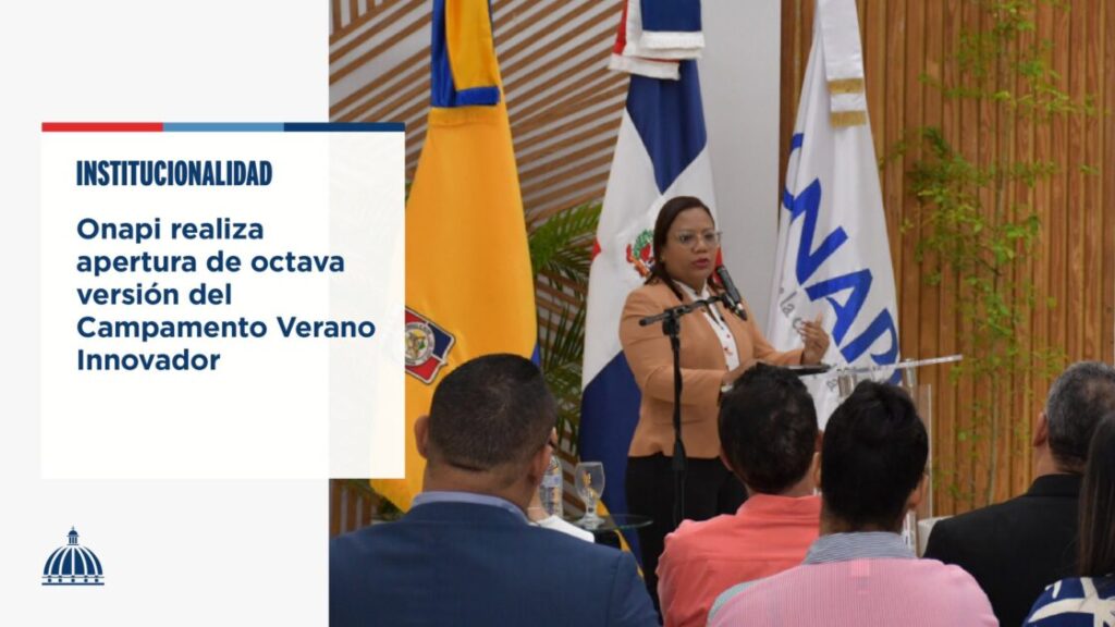 @ComunicacionDO @OnapiRD inaugura campamento de verano Innovador en la @Ucneenlinea