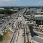 @OPRET_RD informa que ya se ha instalado el 96% de las vías férreas del tramo que conectará Los Alcarrizos con la estación María Montez